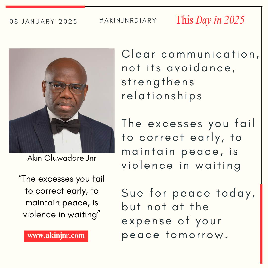 Read more about the article #akinjnrdiary080125